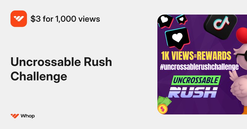 Learn about uncrossable rush demo